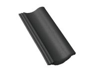 Braas Harzer Pfanne halber Normalstein (6600280) Star Matt Schiefergrau