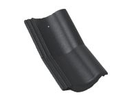 Braas Harzer Pfanne halber Knickstein (6605680) Star Matt Schiefergrau