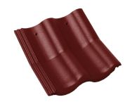 Braas Harzer Pfanne Knickstein (6605581) Star Matt Tiefrot