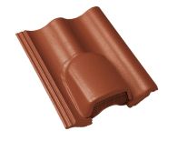 Braas Harzer Pfanne Lüfterstein (6616084) Star Matt Ziegelrot