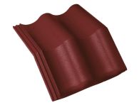 Braas Harzer Pfanne Mansardstein (6606581) Star Matt Tiefrot