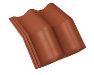 Braas Harzer Pfanne Mansardstein (6606584) Star Matt Ziegelrot