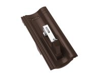 Braas Harzer Pfanne Modulstütze komplett (580501) braun