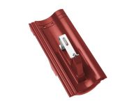 Braas Harzer Pfanne Modulstütze komplett (580515) tiefrot