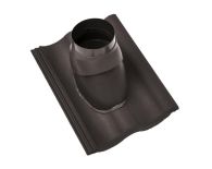 Braas Harzer Pfanne DuroVent Premium Abgasdurchgang (6628783) Star Matt Granit