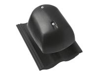 Braas Harzer Pfanne DuroVent Premium Lüfter DN 150 (6628180) Star Matt Schiefergrau