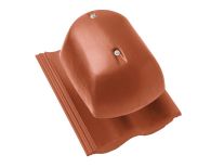 Braas Harzer Pfanne DuroVent Premium Lüfter DN 150 (6628184) Star Matt Ziegelrot