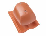 Braas Harzer Pfanne DuroVent Premium Lüfter DN 150 (6628185) Star Matt Klassisch-rot