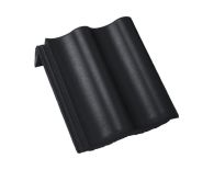 Braas Harzer Pfanne Pultstein (6603579) Star Matt Tiefschwarz