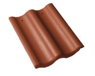 Braas Harzer Pfanne Schlussstein (6600384) Star Matt Ziegelrot