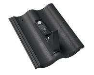 Braas Harzer Pfanne Standstein ohne Bügel (6618680) Star Matt Schiefergrau