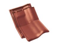 Braas Rubin 11V(H) Knickziegel (7814506) Seidenmatt kastanie