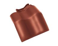 Braas Rubin 11V(H) Mansard-Doppelwulstziegel (7814906) Seidenmatt kastanie