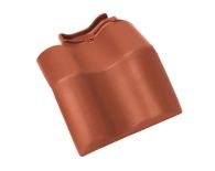 Braas Rubin 11V(H) Mansard-Doppelwulstziegel (7814903) Matt kupferrot