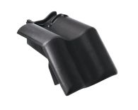 Braas Rubin 11V(H) Mansard-Ortgang links (7814219) Seidenmatt tiefschwarz