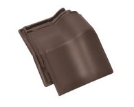 Braas Rubin 11V(H) Mansardziegel (7814001) Matt dunkelbraun