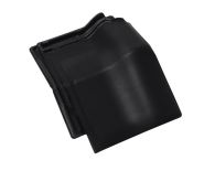 Braas Rubin 11V(H) Mansardziegel (7814019) Seidenmatt tiefschwarz