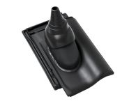 Braas Rubin 11V(H) Ton-Solarziegel (7829300) Matt naturrot