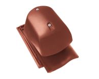 Braas Rubin 11V(H) DuroVent Premium Lüfter DN 150 (7828106) Seidenmatt kastanie