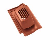 Braas Rubin 11V(H) TonSanilüfter offen (7828603) Matt kupferrot