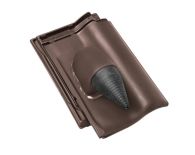 Braas Rubin 11V(H) Ton-Solarziegel (7829321) Matt Anthrazit