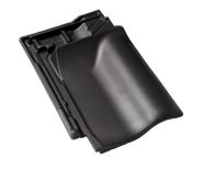 Braas Rubin 11V(H) Firstanschlussziegel (7809021) Matt anthrazit