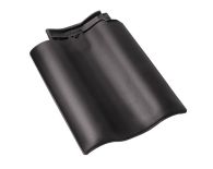 Braas Rubin 11V(P) Doppelwulstziegel (9310421) Matt anthrazit