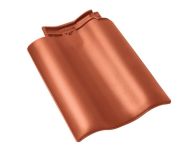 Braas Rubin 11V(P) Doppelwulstziegel (9310403) Matt kupferrot