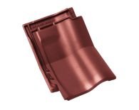 Braas Rubin 11V(P) Knickziegel (9314511) Seidenmatt rotbuche