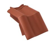 Braas Rubin 11V(P) Mansard-Ortgang links (9314203) Matt kupferrot