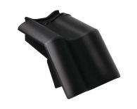 Braas Rubin 11V(P) Mansard-Ortgang links (9314219) Seidenmatt tiefschwarz