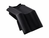 Braas Rubin 11V(P) Mansard-Ortgang links (9314242) Matt vulkanschwarz