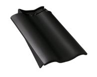 Braas Rubin 11V(P) Ortgangziegel links (9310157) Matt graphitgrau