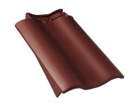 Braas Rubin 11V(P) Ortgangziegel links (9310140) Matt lavarot