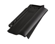 Braas Rubin 11V(P) Ortgangziegel rechts (9310021) Matt anthrazit