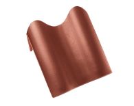 Braas Rubin 11V(P) Pult-Doppelwulstziegel (9312606) Seidenmatt kastanie