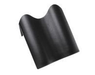 Braas Rubin 11V(P) Pult-Doppelwulstziegel (9312619) Seidenmatt tiefschwarz