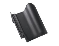 Braas Rubin 11V(P) Pultziegel (9312319) Seidenmatt tiefschwarz