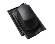 Braas Rubin 11V(P) Ton-Sanilüfter geschlossen (7829057) Matt graphitgrau