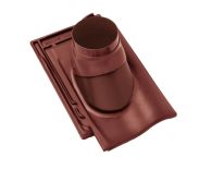 Braas Rubin 11V(P) Ton-Abgasrohrdurchgang (9328740) Matt lavarot