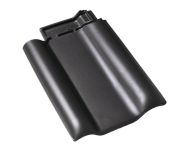 Braas Rubin 13V Doppelwulstziegel (8210449) Seidenmatt Royalgrau