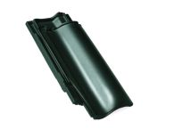 Braas Rubin 13V Halber Flächenziegel (8200210) Hochglanz Tanne