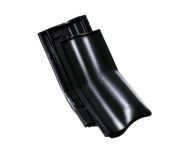 Braas Rubin 13V Knickziegel (8214547) Hochglanz Brillantschwarz