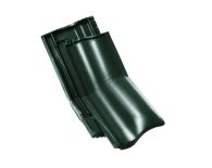 Braas Rubin 13V Halber Knickziegel (8214610) Hochglanz Tanne