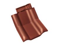 Braas Rubin 13V Knick-Doppelwulstziegel (8214806) Seidenmatt Kastanie