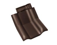 Braas Rubin 13V Knick-Doppelwulstziegel (8214846) Seidenmatt Teak