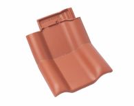 Braas Rubin 13V Knick-Doppelwulstziegel (8214803) Matt Kupferrot