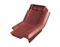 Braas Rubin 13V Knick-Ortgangziegel rechts (8214311) Seidenmatt Rotbuche