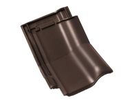 Braas Rubin 13V Knickziegel (8214546) Seidenmatt Teak