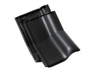 Braas Rubin 13V Knickziegel (8214519) Seidenmatt Tiefschwarz